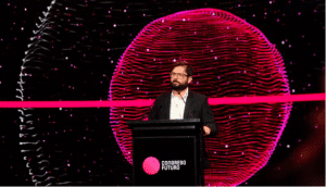 En su discurso, Boric indicó que estaría dispuesto a incrementar en 1% el presupuesto hacia el Ministerio de Ciencias, Tecnologías, Conocimiento e Innovación.