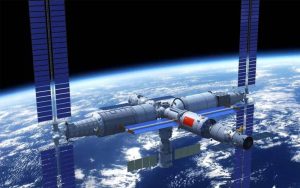 Modelo de la Estación Espacial Tiangong