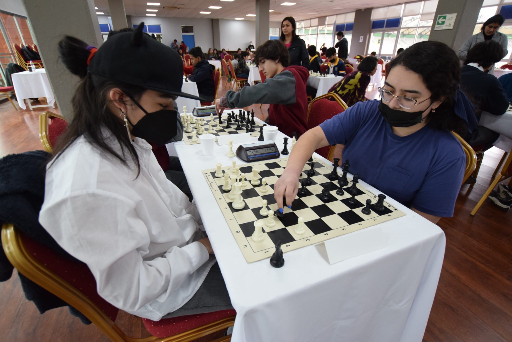 Campeonato de Ajedrez Escolar se llevó a cabo en el Salón VIP de Temuco ...
