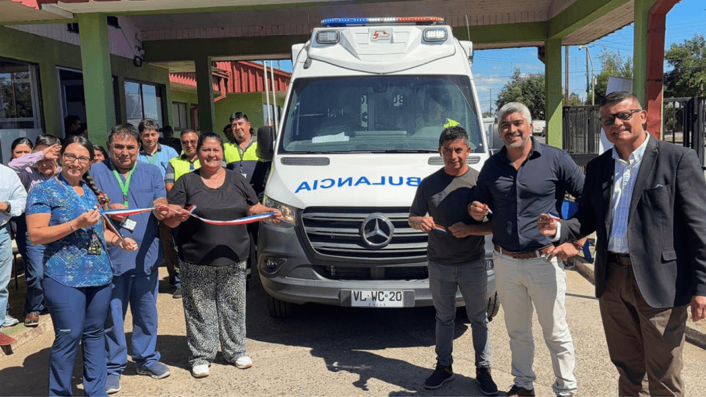 Nueva ambulancia en Cholchol